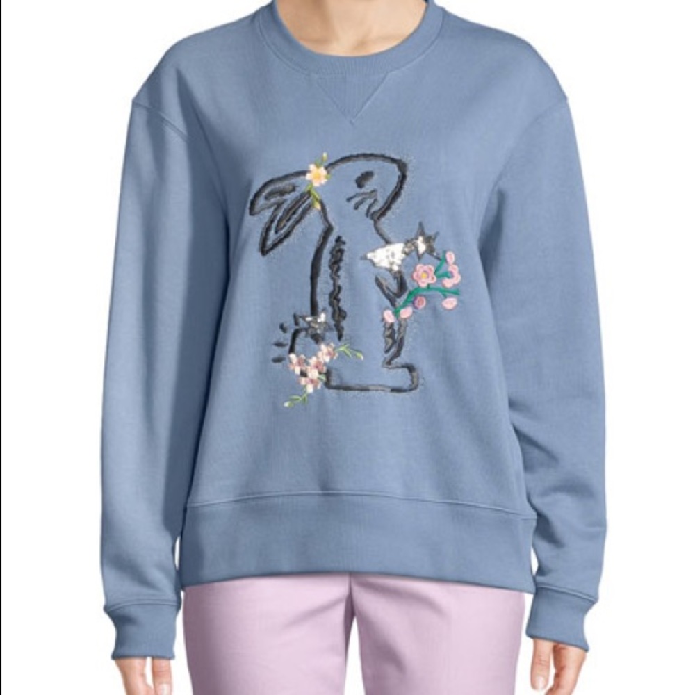MAJOR ISO Selena Gomez x Coach bunny sweatshirt